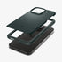 ACS06544 - iPhone 15 Pro Max Case Thin Fit in black showing the back